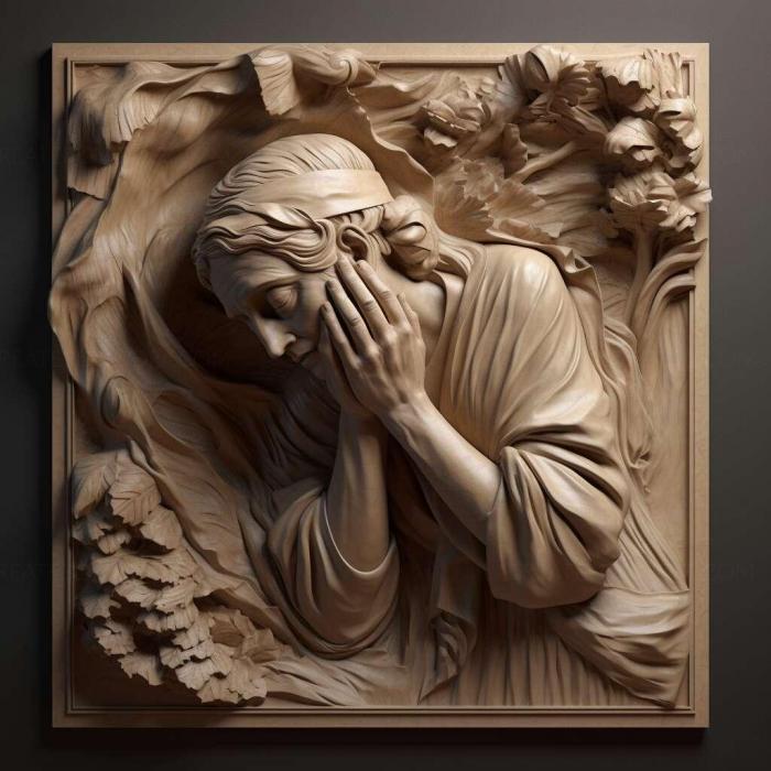 نموذج ثلاثي الأبعاد لآلة CNC 3D Art 